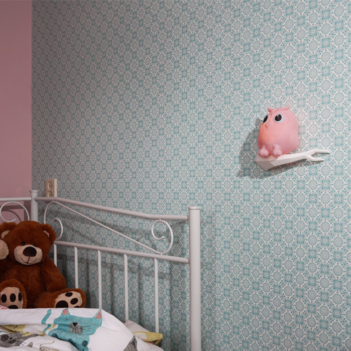 NOVINKA - Dětská přenosná LED lampička Sovička bílá