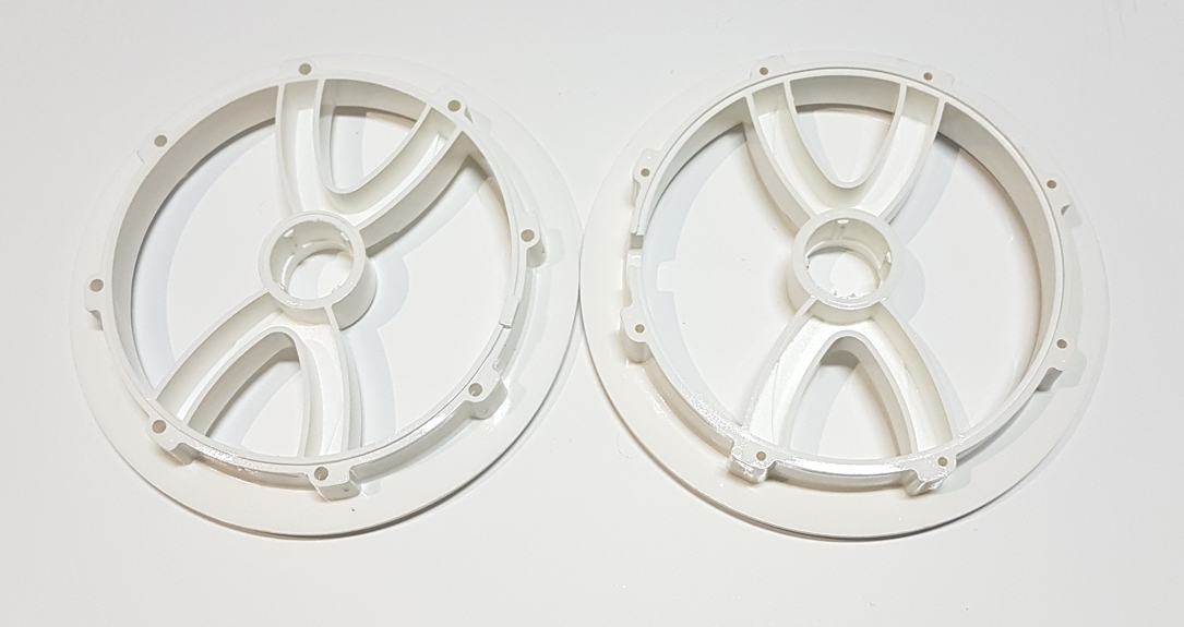 ND_disk do předního kolečka kočárku - Melody samostatný 2půlky Bílý