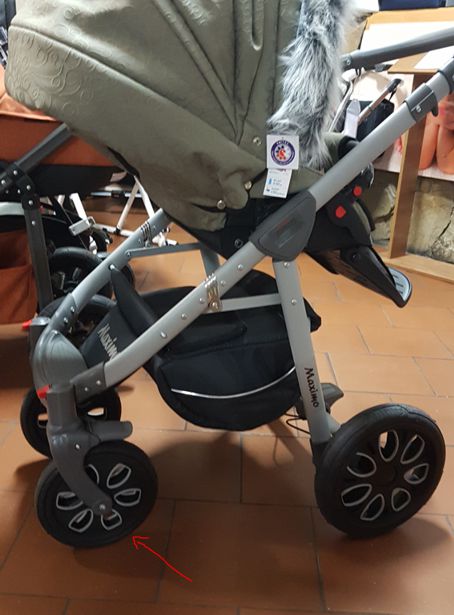 ND_nízkoprofilové kolečko 48x188 - přední nízkoprofilové kolo - střed bílá maximo