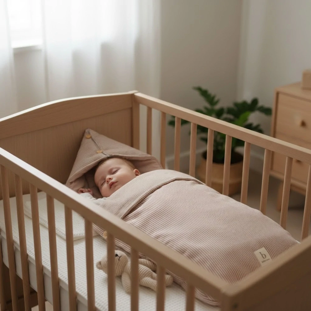 BimbiDreams Luxusní hřejivý fusak do autosedačky 2v1 Vento terracota proužky