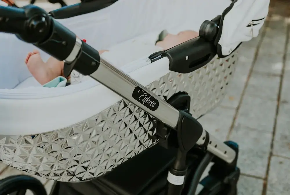 Kombinovaný kočárek EUFORIA PREMIUM EP-4 silver/black