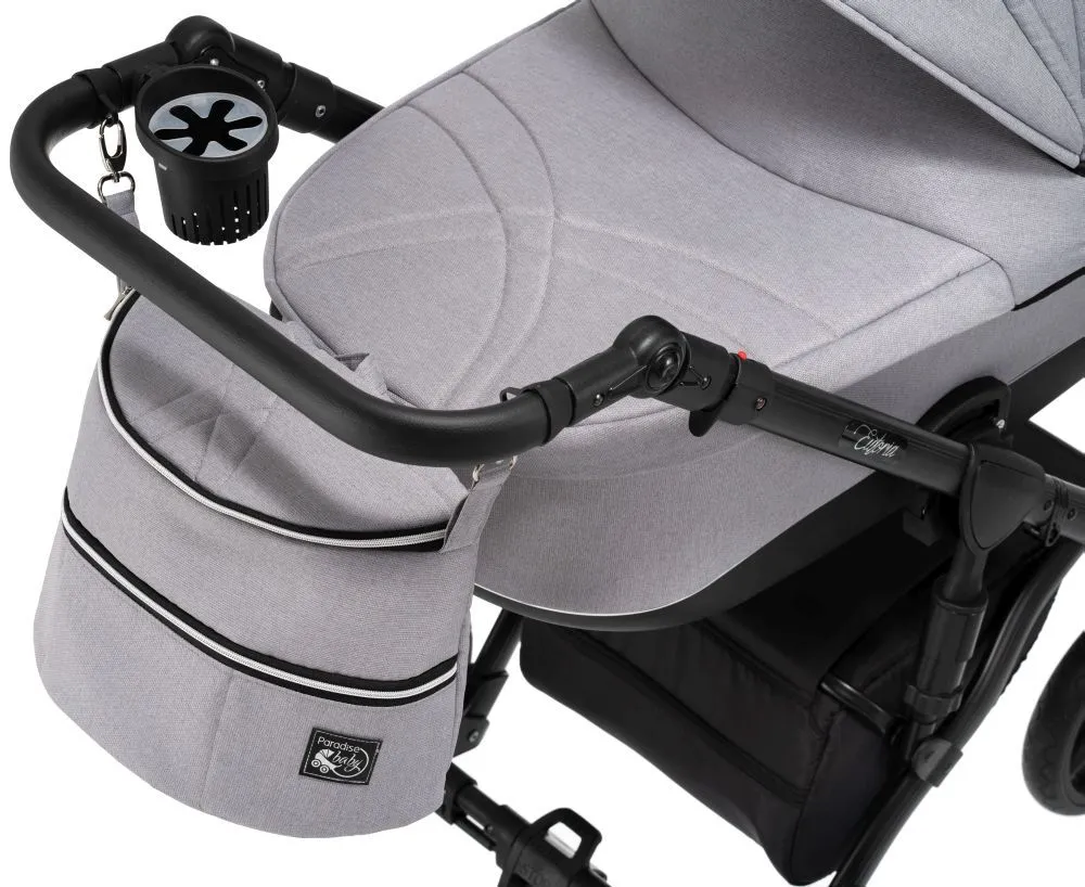 Kombinovaný kočárek EUFORIA S 01 grey