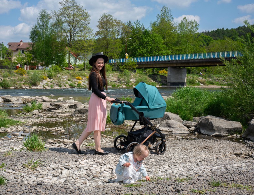  Kombinovaný kočárek Paradise Baby VR - tmavě šedý 07