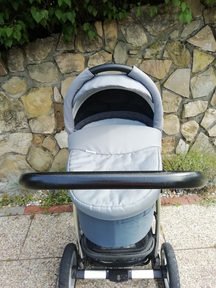 PŮJČOVNA - Hluboký kočárek Baby design LUPO - šedý