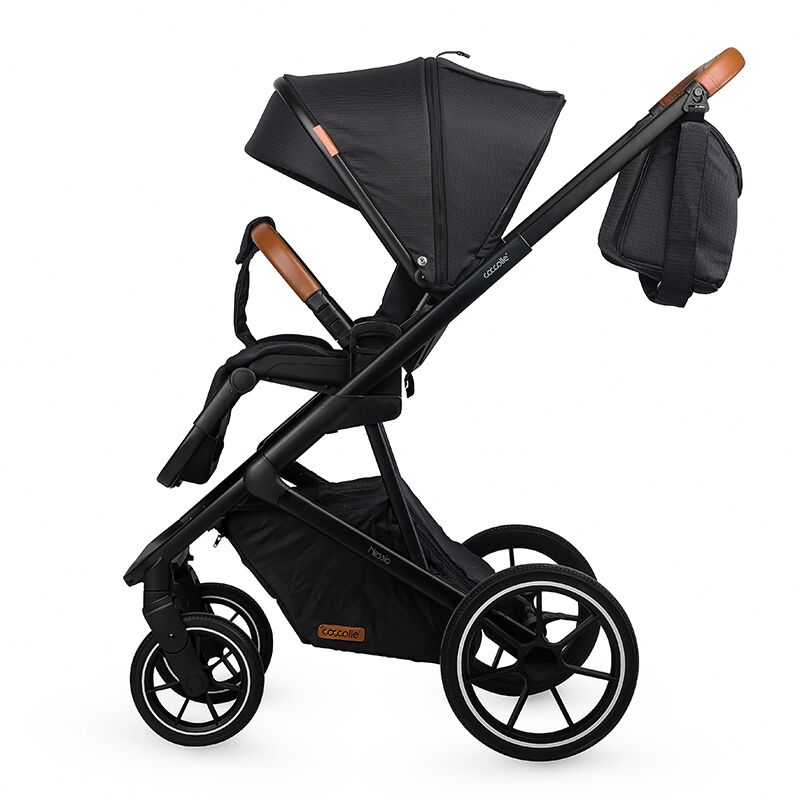   Kočárek Coccolle Nessia 2v1 travel system Diamond Black 