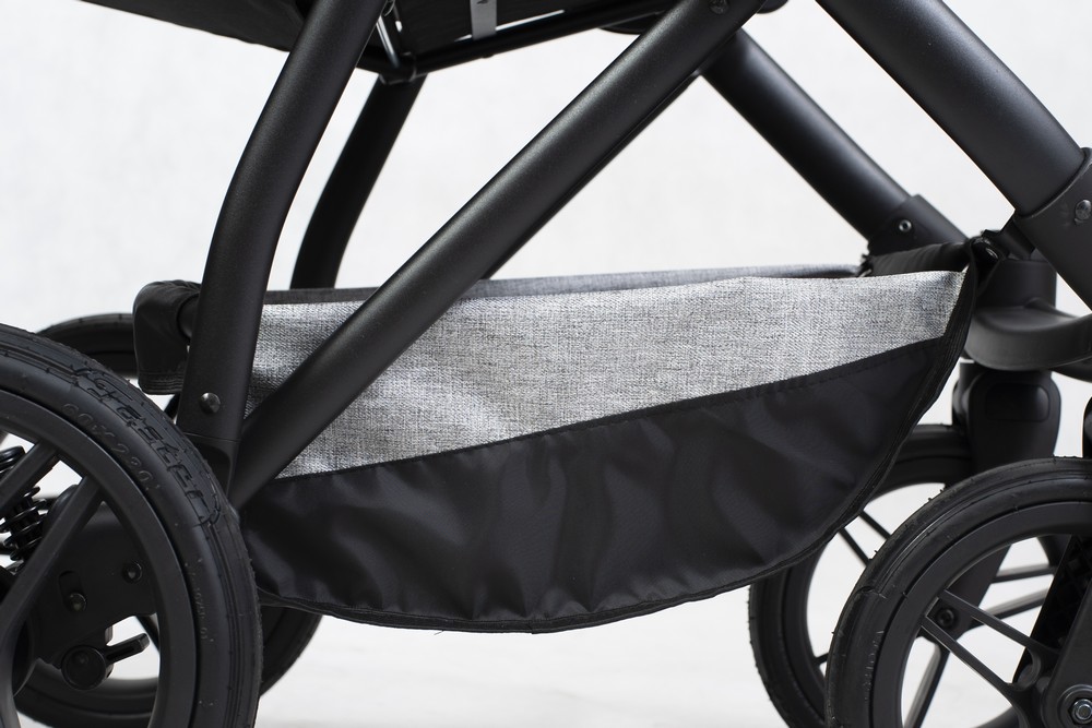 Náhradní polostrování na sportovní kočárek FANCY s nánožníkem a taškou - růžový