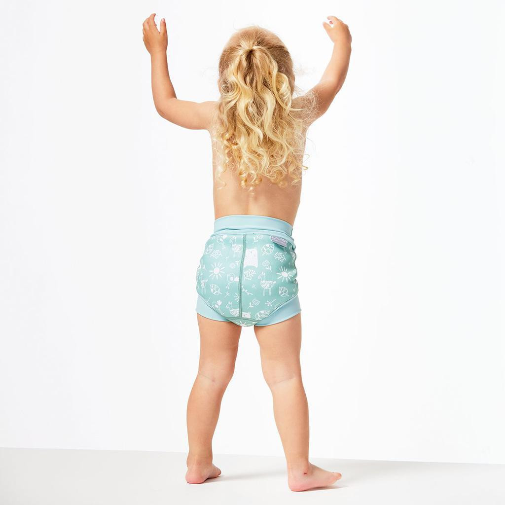 Dětské neoprenové plavky Happy Nappy - Sunny Bear vel. L (6-12 měs.) 