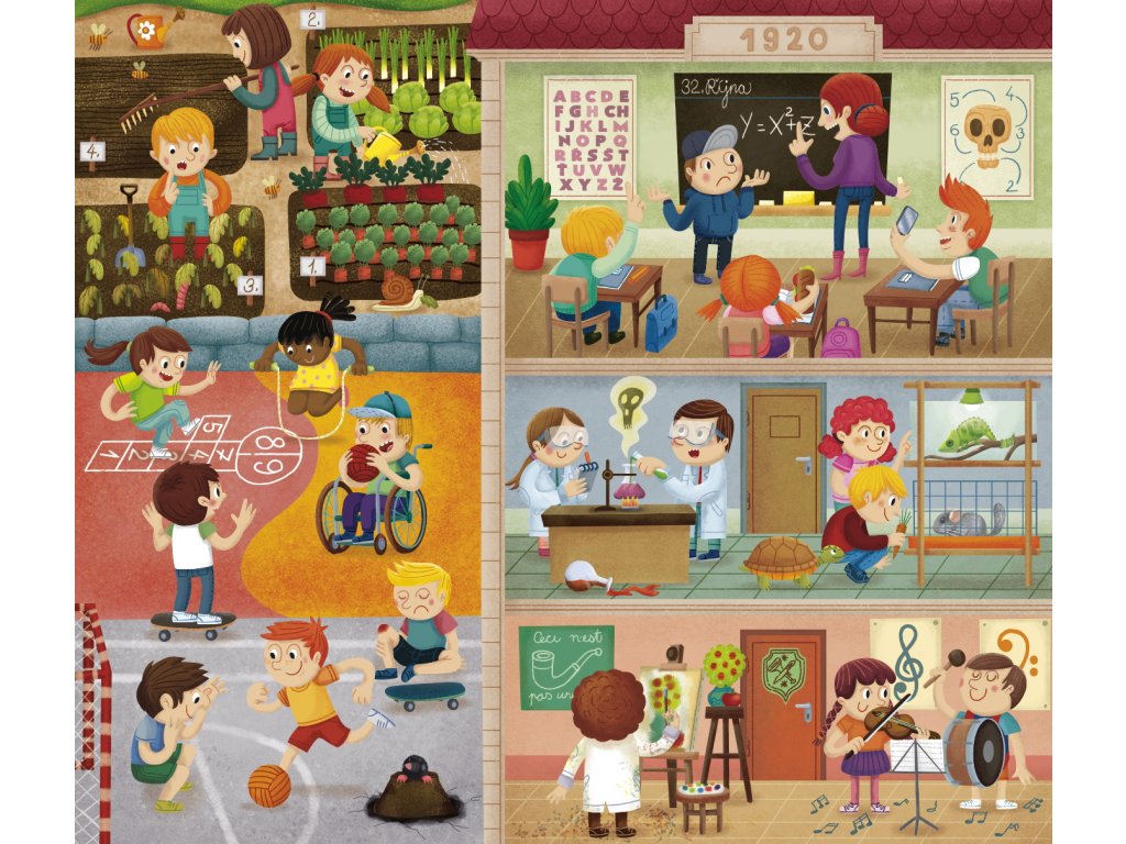 Vzdělávací hra Abeceda aneb Pestré hrátky s písmenky a obrázky