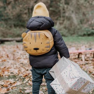 Dětský  luxusní batůžek z eco kůže TYGŘÍK - Big Tiger Theodor