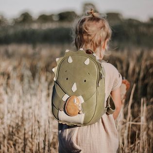 Dětský batůžek z eco kůže DINOSAURUS - Big Dinosaur Oskar