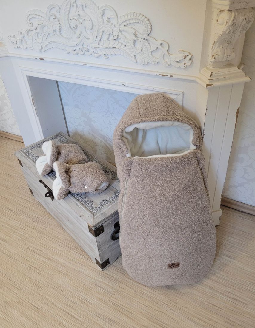 Přechodový fusak Boucle light beige