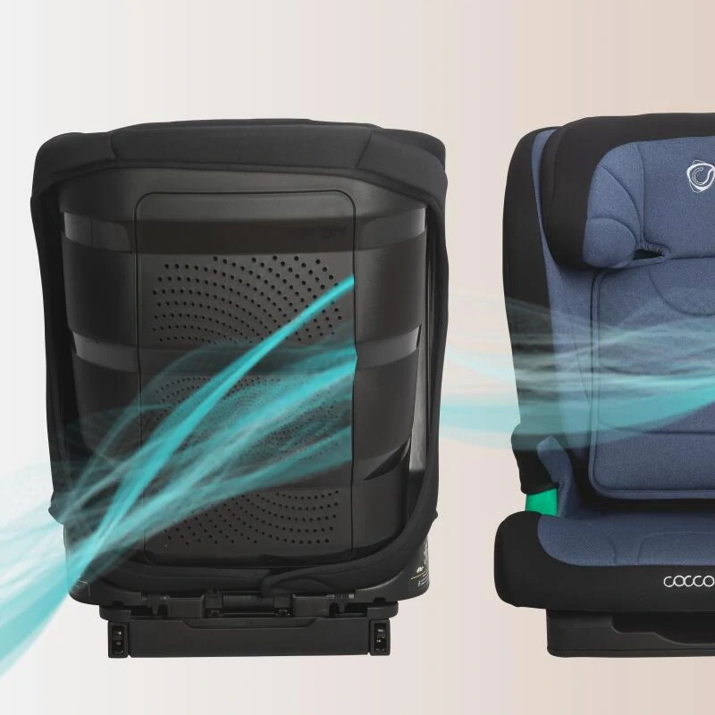 Autosedačka s isofixem, i-Size 100-150 cm Coccolle Eris Rock blue