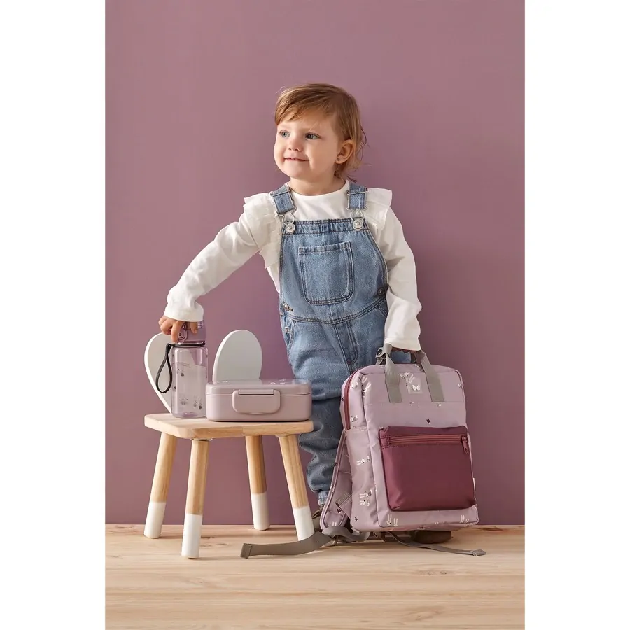 BimBi svačinová sada box + tritanová láhev Rabbits