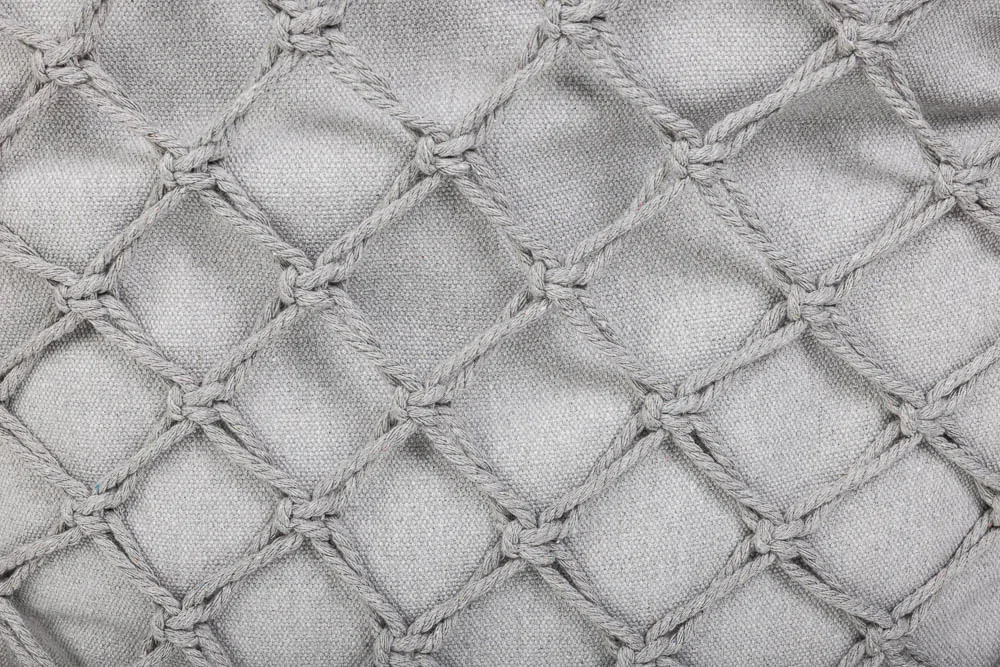 Závěsná houpačka Čapí hnízdo s XXL polštářem šedé