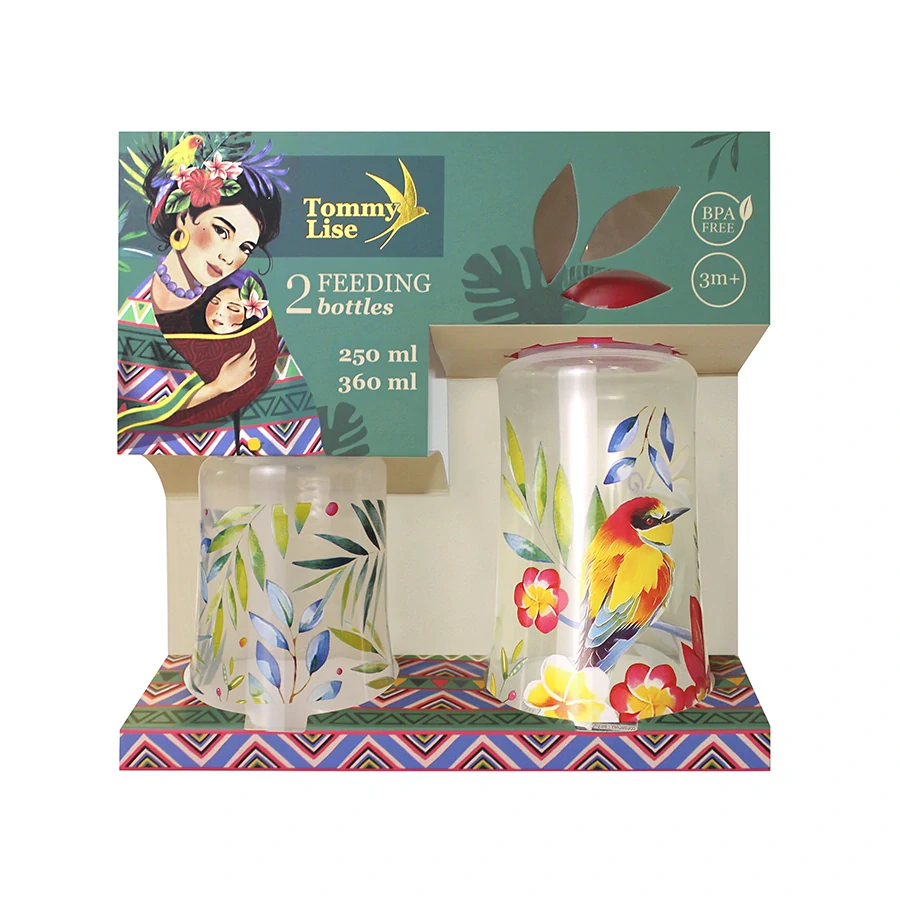 Sada duálních antikolikových lahviček Tommy LiseBlooming Day (250ml + 360ml)