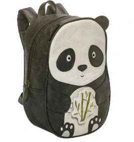 NEW Dětský batůžek z eco kůže Medvídek PANDA - Big Panda Suki