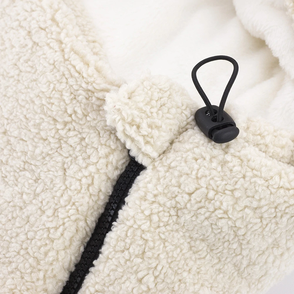 Zimní fusak Teddy Bear grey sage