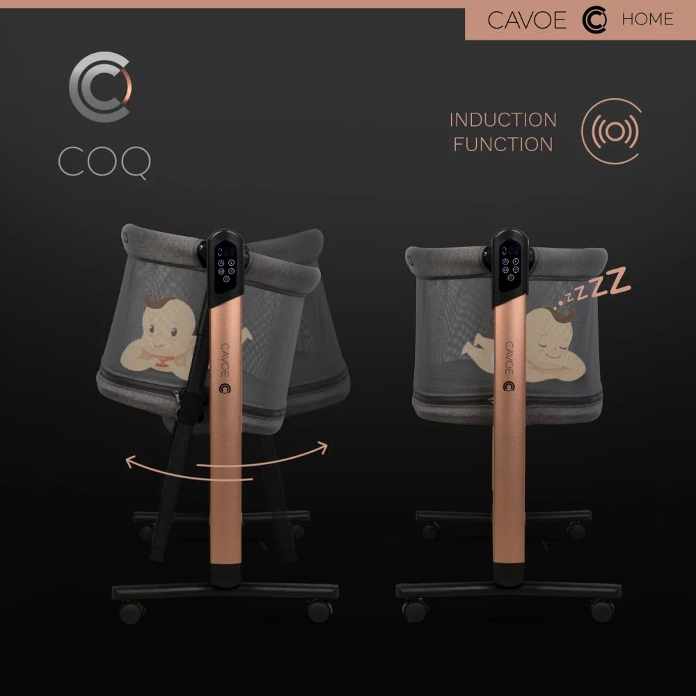 Elektrická kolébka 4v1 Cavoe COQ Meteorite