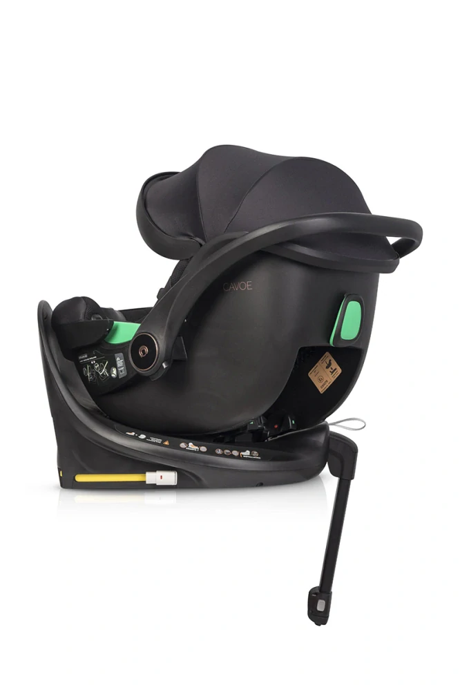 Autosedačka CAVOE PEU PRO s otočnou základnou ISOFIX pro děti od 40 do 87 cm (0-13 kg)