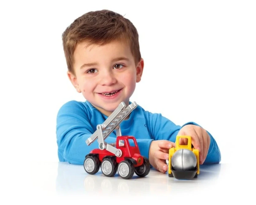 Magnetická stavebnice SmartMax - Stavební vozidla