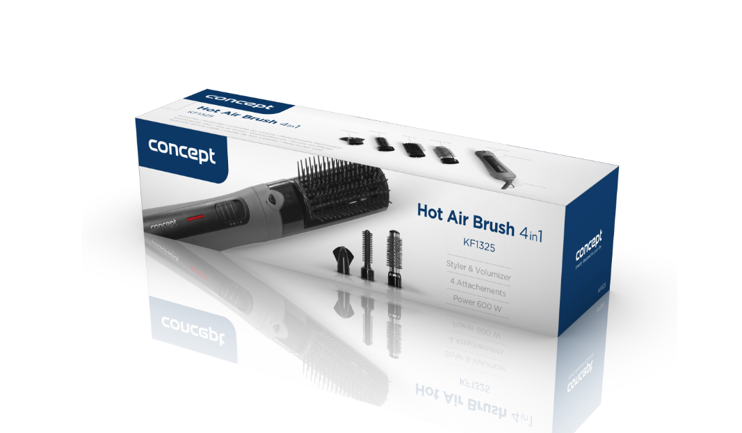 Kulmofén na vlasy 4 v 1 TITAN CARE 