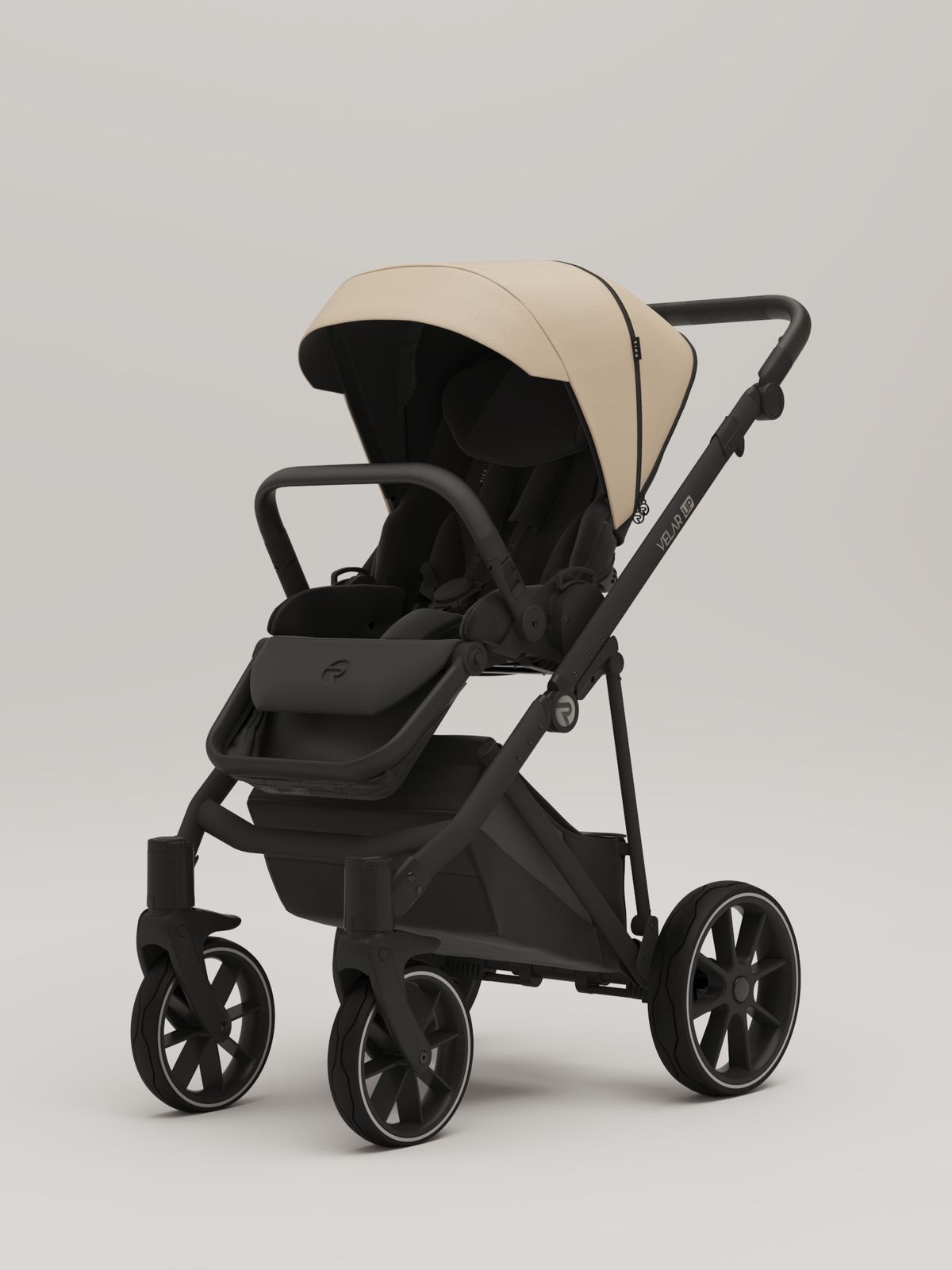 Kočárek RIKO VELAR UP 06 Creme/Black