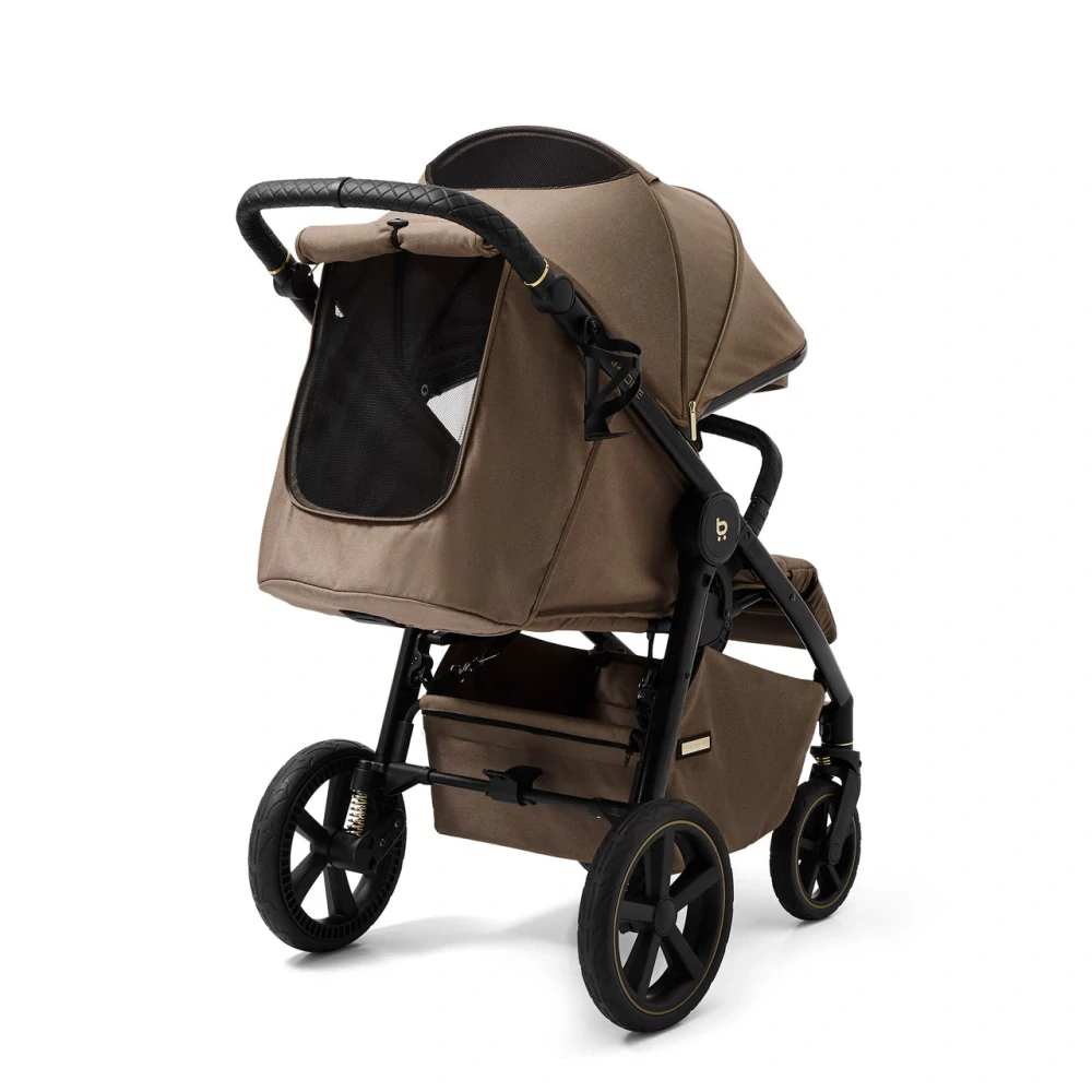 Sportovní kočárek Xplode Future Design Chrome Chrome Caffe Latte