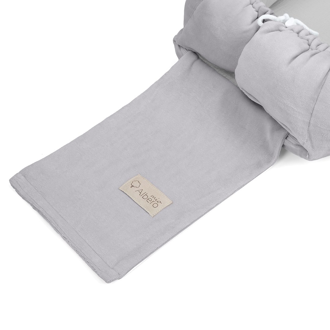 Hnízdečko pro miminko Albero mio mušelím Ash