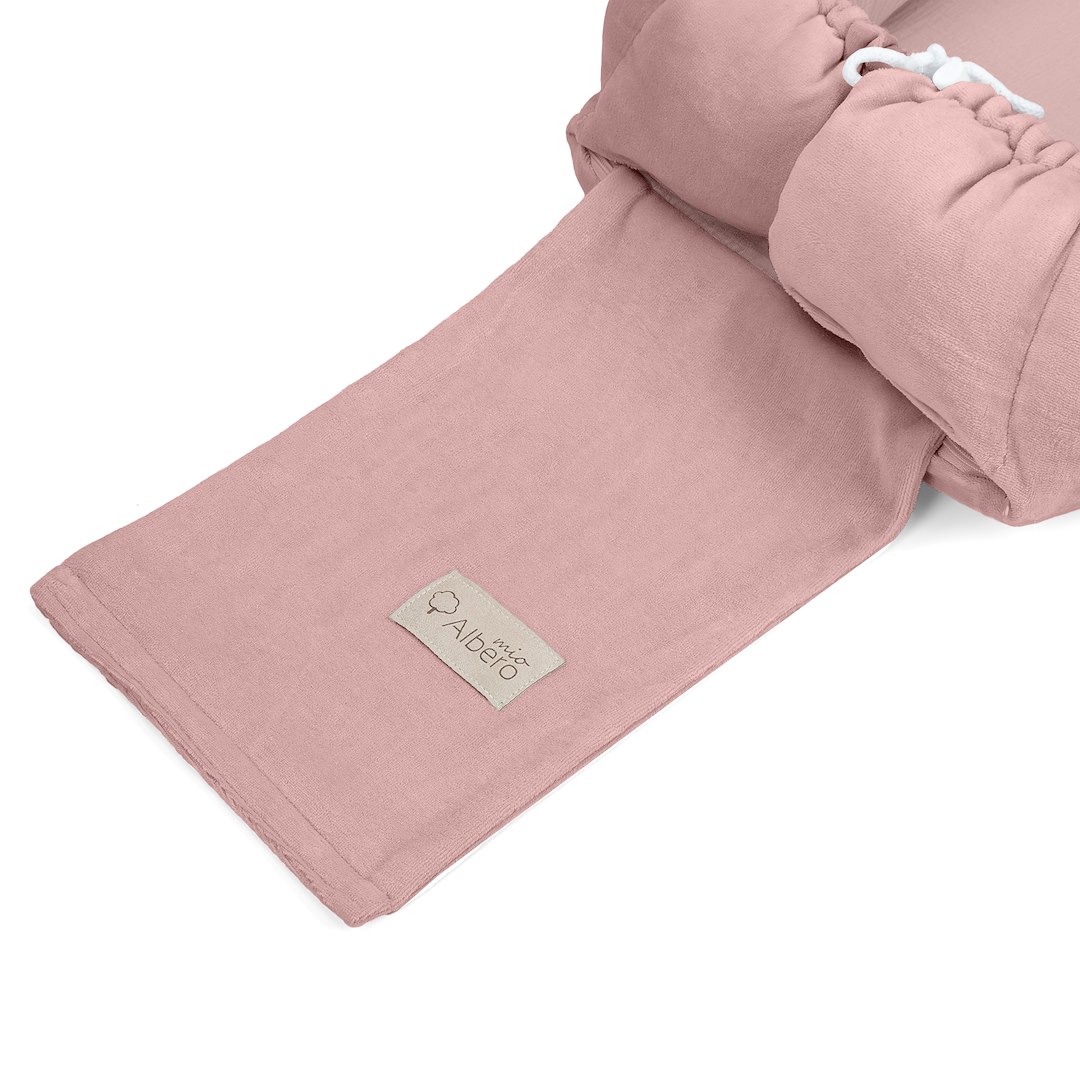 Hnízdečko pro miminko Albero mio mušelím pink
