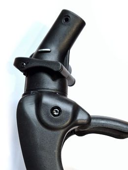 ND_závěs předního kolečka na konstrukci - pro čep 55mm (sada 2ks)