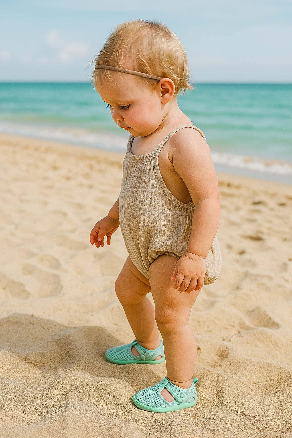 Dětské boty do vody s UPF50+ Bimbidreams Tucan vel.19 (9-12m)