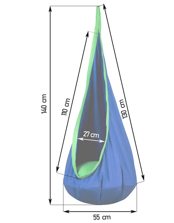 Závěsná houpačka Cocoon Neo-Sport tmavě modrá