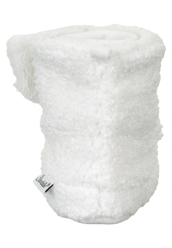 Hřejivé Dětské Capáčky Medvídek Ecru s Mikrofleecem vel. 15/16