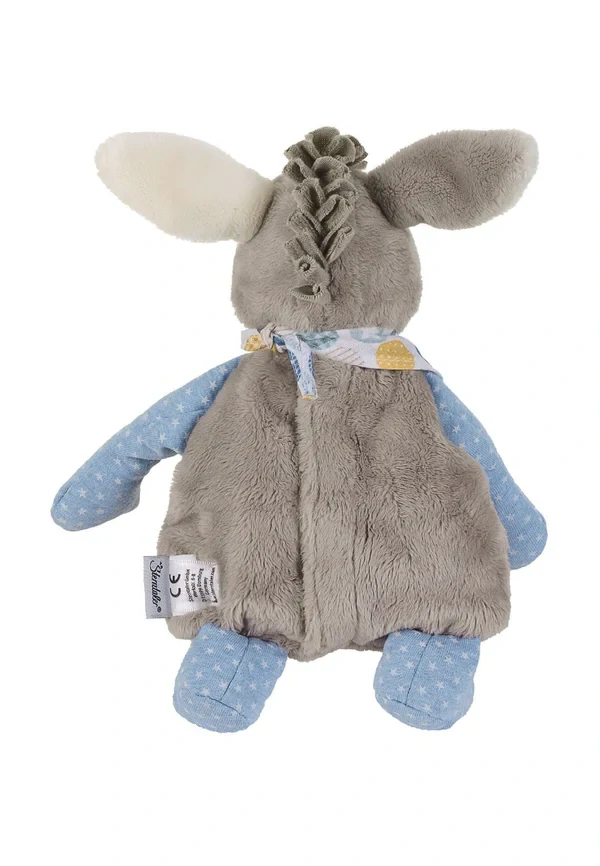 Nahřívací polštářek OSLÍK EMMI na koliku pro miminka - úleva od bolení bříška