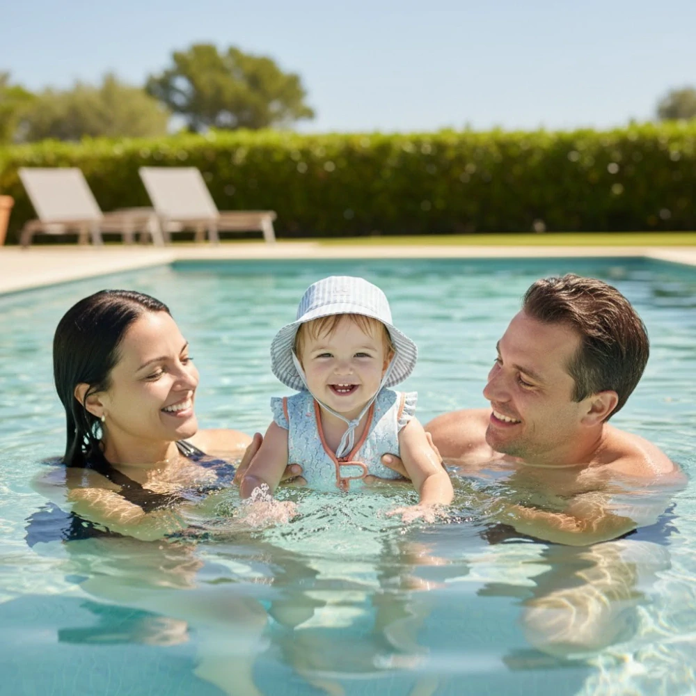 Dětský klobouk s UPF50+ BIMBI Guss 12-24m