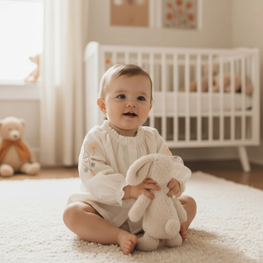 Dívčí bavlněná halenka Dirkje s výšivkou, dlouhý rukáv vel.56