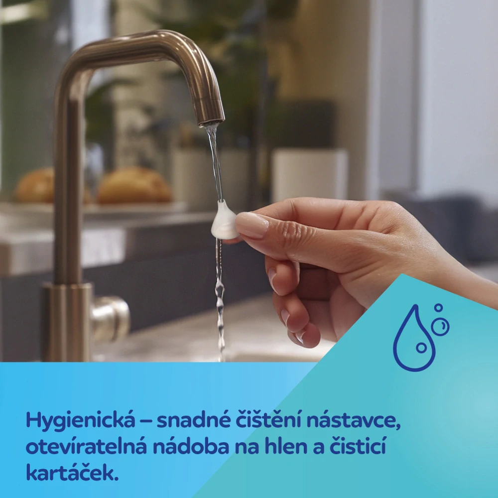 Nosní Elektrická Odsávačka Noseo pro miminka s 9 úrovněni sání_vyšší výkon