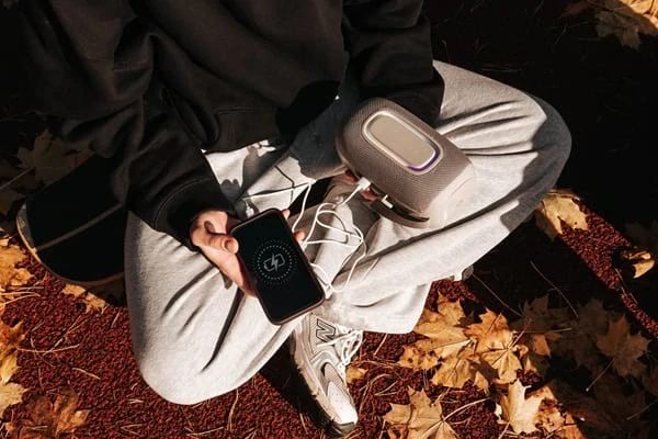 Přenosný Bluetooth reproduktor SoundJoy Concept BR5021 (20 W) Taupe