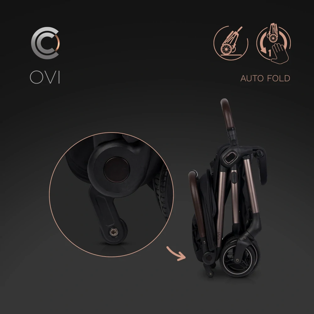 Cestovní kočárek CAVOE OVI Meteorite