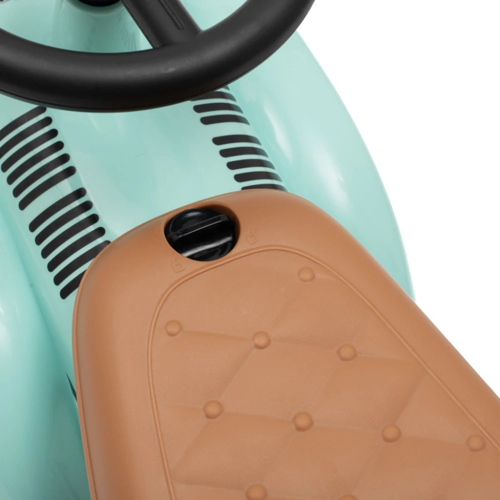 Dětské odrážedlo Retro auto mintové