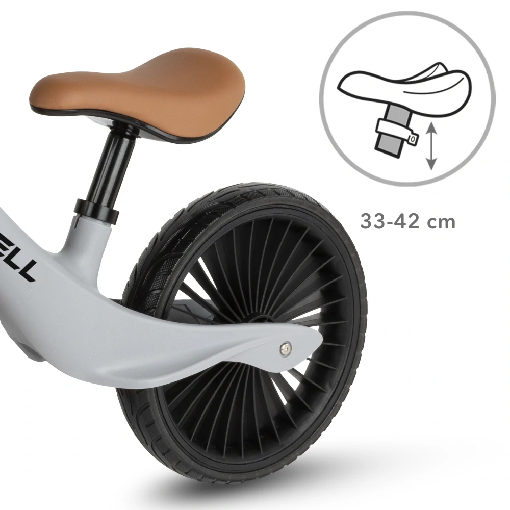 Balanční odrážedlo kolo Kidwell NIX šedo-hnědé