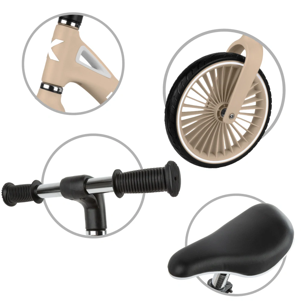 Balanční odrážedlo kolo Kidwell NIX béžové