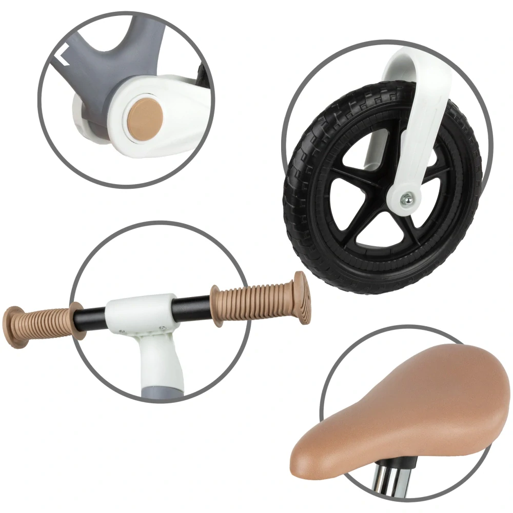 Skládací odrážedlo kolo Kidwell Flex šedé