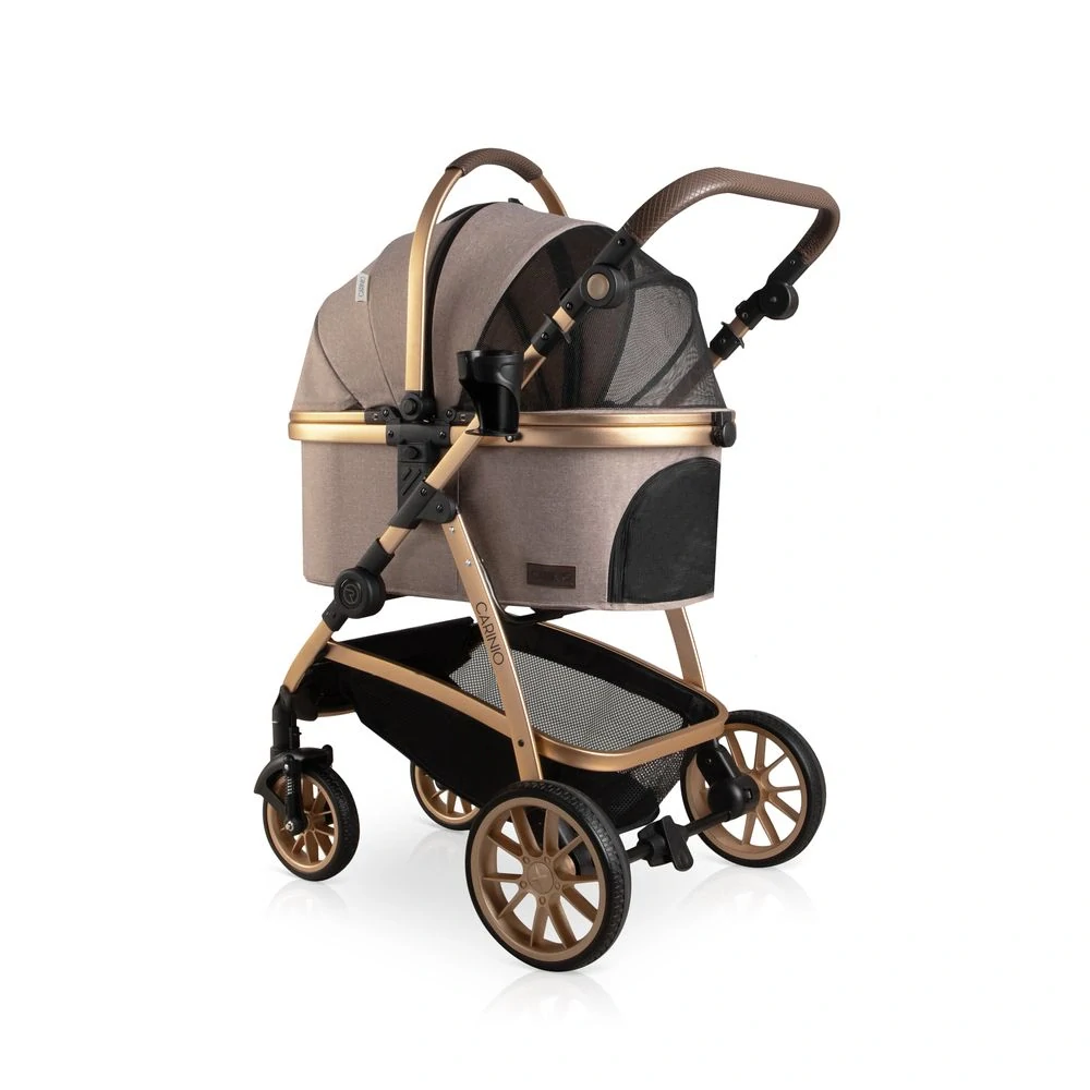 Kočárek Carinio NUKA MOKKA pro mazlíčky