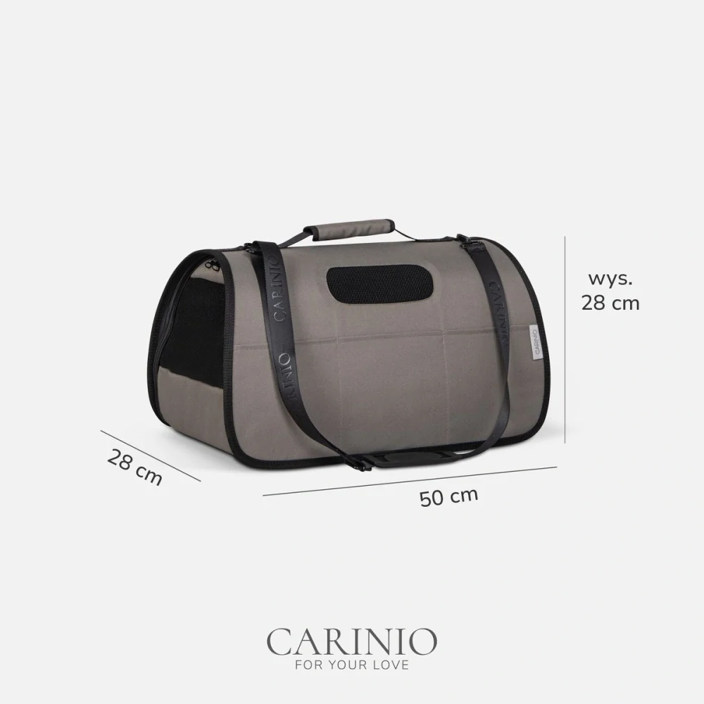 Přepravní box / taška Carinio Nomado Sand pro mazlíčky