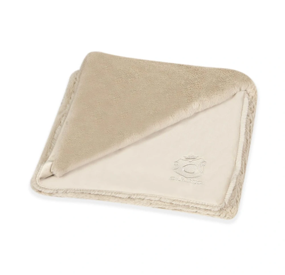 Carinio Oboustranná deka a mazlicí dečka LOUIS (L) – Biscuit