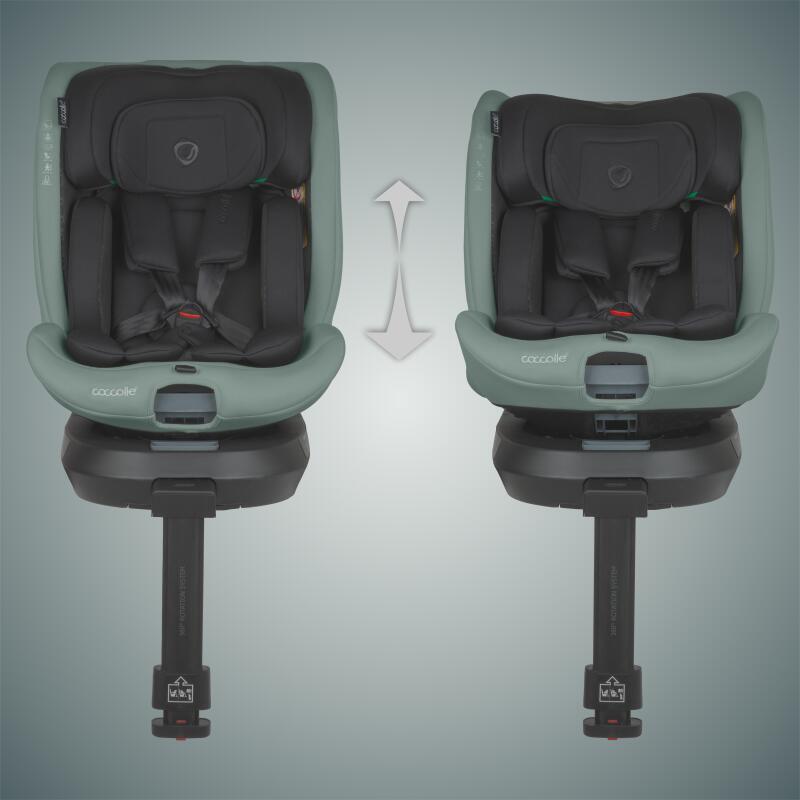 Autosedačka i-Size 40–150 cm Coccolle Ario Forest Sage