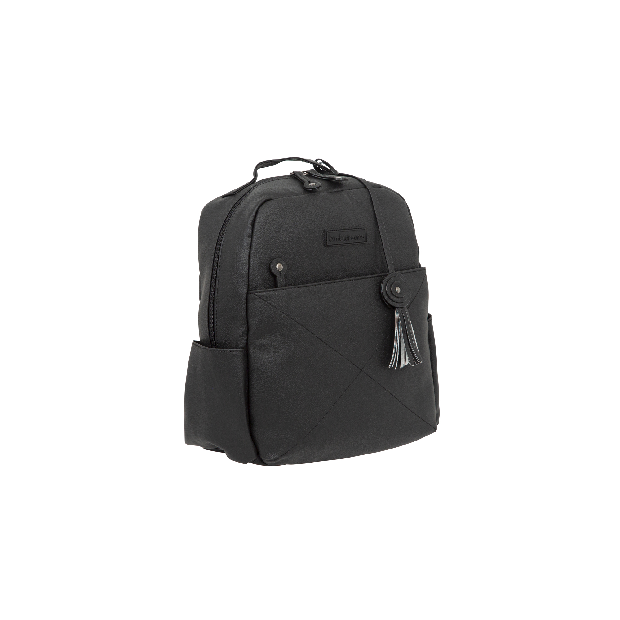 BimbiDreams Elegantní přebalovací batoh Quilt Black