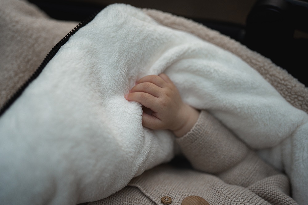 Zimní fusak Teddy Bear Taupe