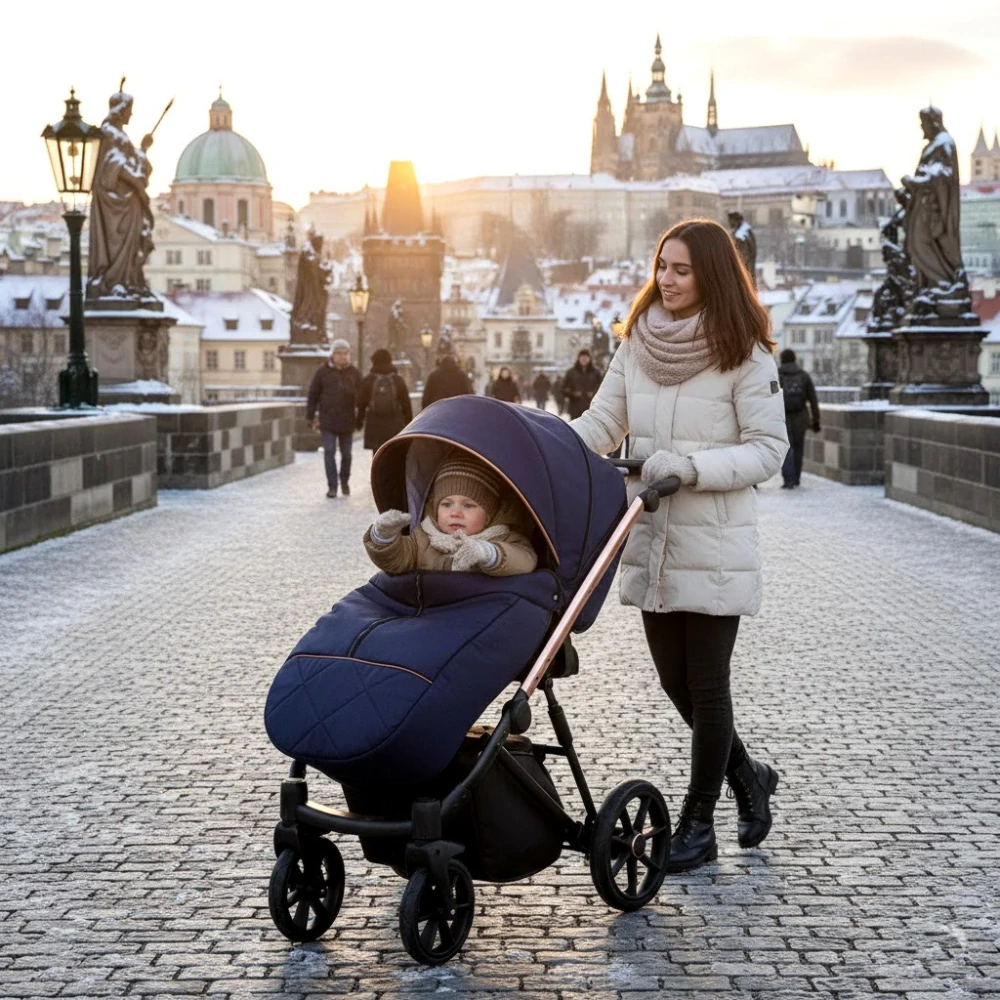 Kombinovaný kočárek 2v1 Paradise Baby_FX01
